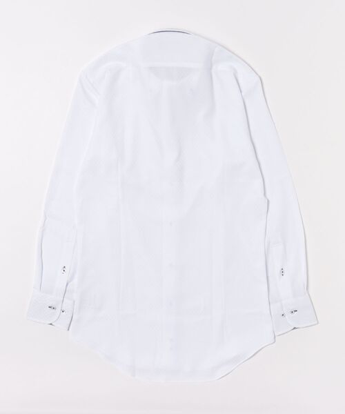 TOKYO SHIRTS(トウキョウシャツ)の「【吸水速乾】【COFREX】形態安定ノンアイロン ボタンダウン 長袖ビジネスワイシャツ(ビジネスシャツ・メンズ・ホワイト・首回り39cm-裄丈84cm/首回り39cm-裄丈80cm/首回り43cm-裄丈86cm/首回り43cm-裄丈82cm/首回り42cm-裄丈86cm/首回り42cm-裄丈82cm/首回り41cm-裄丈86cm/首回り41cm-裄丈82cm/首回り37cm-裄丈80cm)」の7枚目の写真
