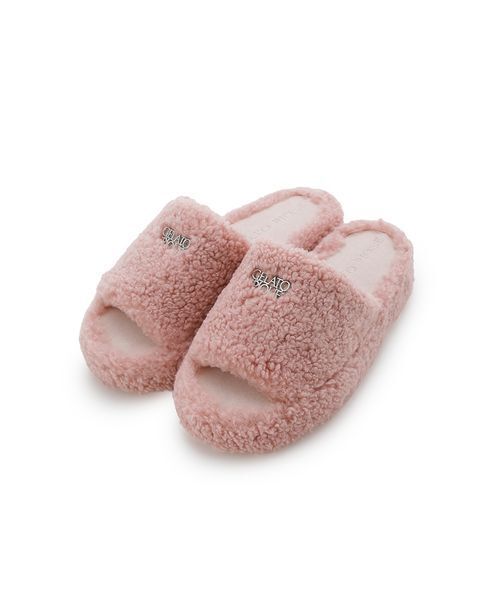 <<未使用・未開封>>ジェラートピケ ブランケット＋ルームシューズ 2点セット ジェラートピケ gelato pique bearルームシューズ （オフ