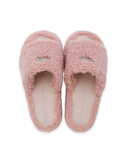ボアルームシューズ（ルームシューズ/スリッパ）｜gelato pique