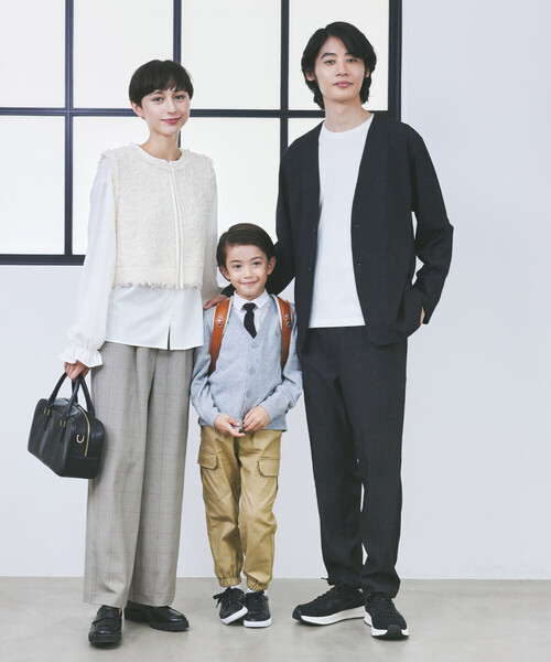 COMME CA ISM（コムサイズム）の「【美しいベーシックパンツ】ポリエステルレーヨンストレッチ　ワイドパンツ（その他パンツ・レディース・ブラック/ベージュ系その他/グレー系その他/チャコール・LARGE/MEDIUM/SMALL/X-SMALL/X-LARGE）」の12枚目の写真