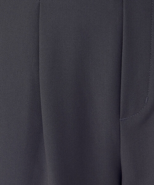 COMME CA ISM（コムサイズム）の「【美しいベーシックパンツ】ポリエステルレーヨンストレッチ　ワイドパンツ（その他パンツ・レディース・ブラック/ベージュ系その他/グレー系その他/チャコール・LARGE/MEDIUM/SMALL/X-SMALL/X-LARGE）」の5枚目の写真