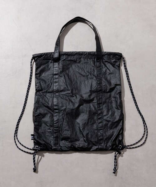 FREAK'S STORE（フリークスストア）の「UMBRO × FREAK'S STORE/アンブロ 別注 レザレット ナップザック/ A4サイズ / レザーライクリュック / バックパック（バックパック/リュック・レディース・ブラウン/ブラック・ONE SIZE）」の12枚目の写真