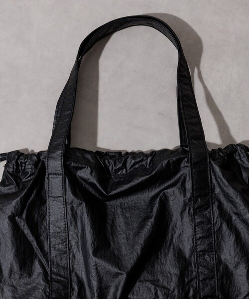 FREAK'S STORE（フリークスストア）の「UMBRO × FREAK'S STORE/アンブロ 別注 レザレット ナップザック/ A4サイズ / レザーライクリュック / バックパック（バックパック/リュック・レディース・ブラウン/ブラック・ONE SIZE）」の16枚目の写真