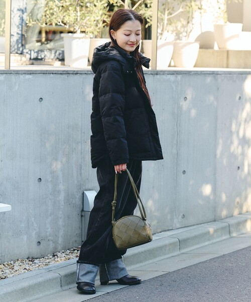 セール】リバーシブル フード付き ダウン ジャケット / フード取り外し