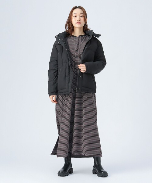 セール】リバーシブル フード付き ダウン ジャケット（ダウン