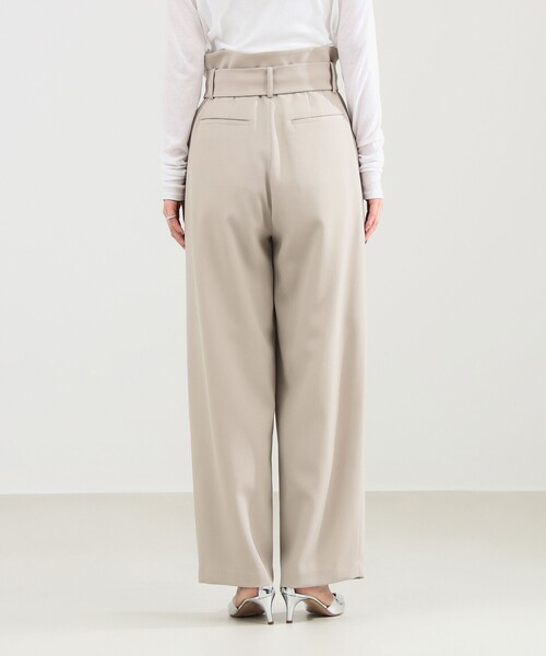 Demi-Luxe BEAMS（デミルクス ビームス）の「【1/15再値下げ】ベルテッド カルゼ パンツ（その他パンツ・レディース・ブラック/ベージュ・36/38）」の15枚目の写真