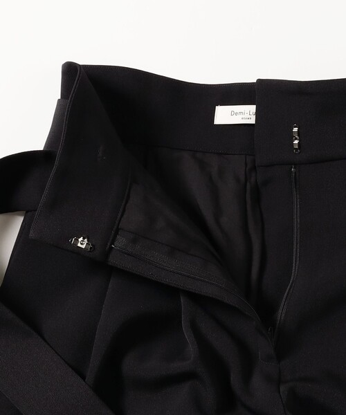 Demi-Luxe BEAMS（デミルクス ビームス）の「【1/15再値下げ】ベルテッド カルゼ パンツ（その他パンツ・レディース・ブラック/ベージュ・36/38）」の20枚目の写真
