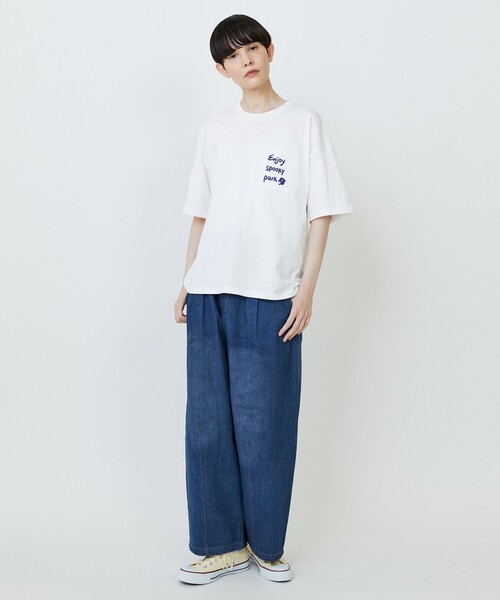FRAPBOIS(フラボア)の「SPOTハロウィンT(Tシャツ/カットソー・レディース・ホワイト/ブラック・1/2)」の15枚目の写真