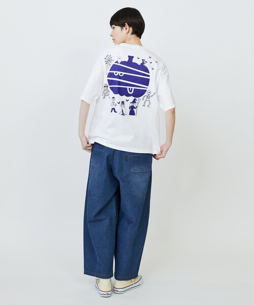 FRAPBOIS(フラボア)の「SPOTハロウィンT(Tシャツ/カットソー・レディース・ホワイト/ブラック・1/2)」の17枚目の写真