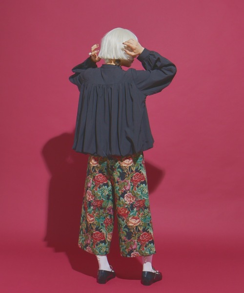 manana suerte（マニャーナスエルテ）の「バルーンブラウス（シャツ/ブラウス・レディース・ブラック/ホワイト・FREE）」の20枚目の写真