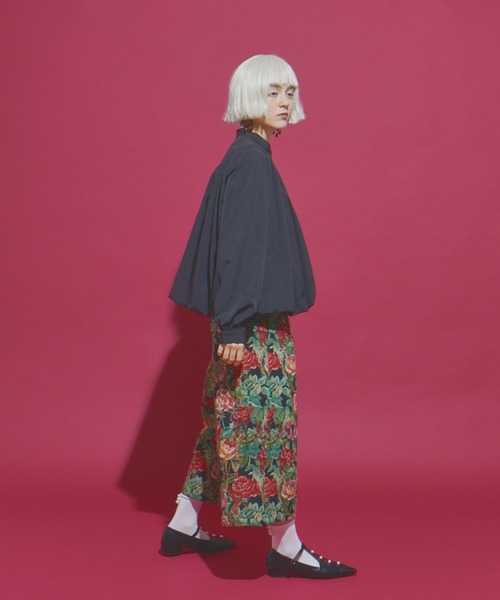 manana suerte（マニャーナスエルテ）の「バルーンブラウス（シャツ/ブラウス・レディース・ブラック/ホワイト・FREE）」の19枚目の写真