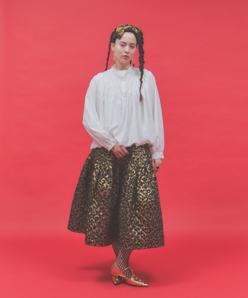 manana suerte（マニャーナスエルテ）の「バルーンブラウス（シャツ/ブラウス・レディース・ブラック/ホワイト・FREE）」の8枚目の写真