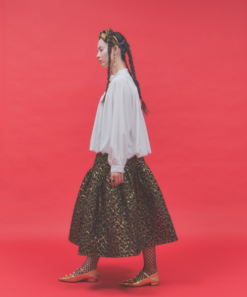 manana suerte（マニャーナスエルテ）の「バルーンブラウス（シャツ/ブラウス・レディース・ブラック/ホワイト・FREE）」の9枚目の写真