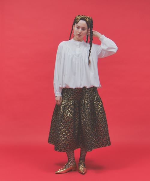 manana suerte（マニャーナスエルテ）の「バルーンブラウス（シャツ/ブラウス・レディース・ブラック/ホワイト・FREE）」の10枚目の写真