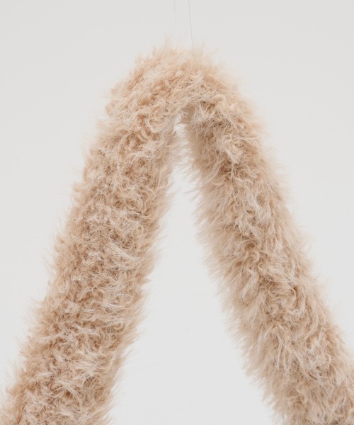 CIAOPANIC TYPY（チャオパニックティピー）の「BIGカラビナ付きワンハンドルボアBAG（トートバッグ・レディース・グレー/オフホワイト/イエロー/サックスブルー・ONE SIZE）」の13枚目の写真