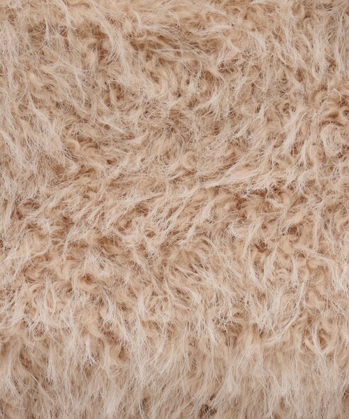 CIAOPANIC TYPY（チャオパニックティピー）の「BIGカラビナ付きワンハンドルボアBAG（トートバッグ・レディース・グレー/オフホワイト/イエロー/サックスブルー・ONE SIZE）」の9枚目の写真