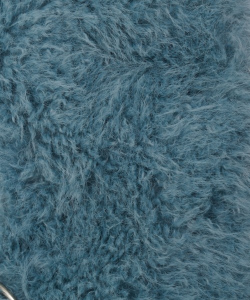 CIAOPANIC TYPY（チャオパニックティピー）の「BIGカラビナ付きワンハンドルボアBAG（トートバッグ・レディース・グレー/オフホワイト/イエロー/サックスブルー・ONE SIZE）」の22枚目の写真