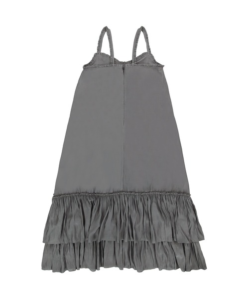 ALEXIA STAM（アリシアスタン）の「Frilled Maxi Sleeveless Dress/ ヴィンテージフリルワンピ（ワンピース・レディース・ピンク/チャコールグレー・M/S）」の13枚目の写真