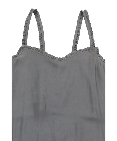 ALEXIA STAM（アリシアスタン）の「Frilled Maxi Sleeveless Dress/ ヴィンテージフリルワンピ（ワンピース・レディース・ピンク/チャコールグレー・M/S）」の14枚目の写真