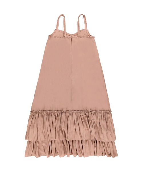 ALEXIA STAM（アリシアスタン）の「Frilled Maxi Sleeveless Dress/ ヴィンテージフリルワンピ（ワンピース・レディース・ピンク/チャコールグレー・M/S）」の8枚目の写真