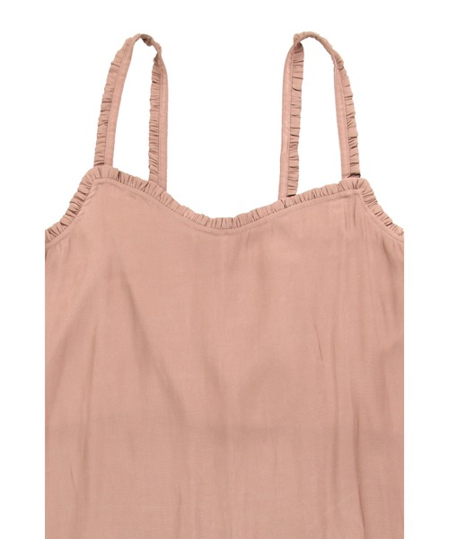 ALEXIA STAM（アリシアスタン）の「Frilled Maxi Sleeveless Dress/ ヴィンテージフリルワンピ（ワンピース・レディース・ピンク/チャコールグレー・M/S）」の9枚目の写真