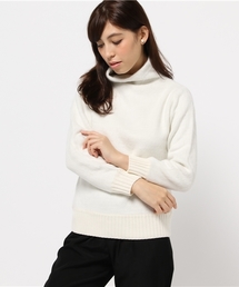 FIGARO Paris | ◇ヘアリーシャギー タートルネックプルオーバー(ニット/セーター)