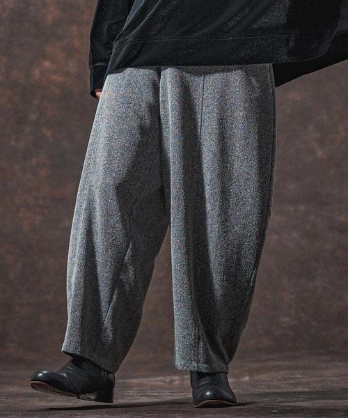Jih Nunc（ジーヌンク）の「mp14003-バルーンイージーパンツ(JIH-R1137)（その他パンツ・メンズ・ブラック/ホワイト/パープル・L/M/S）」の6枚目の写真