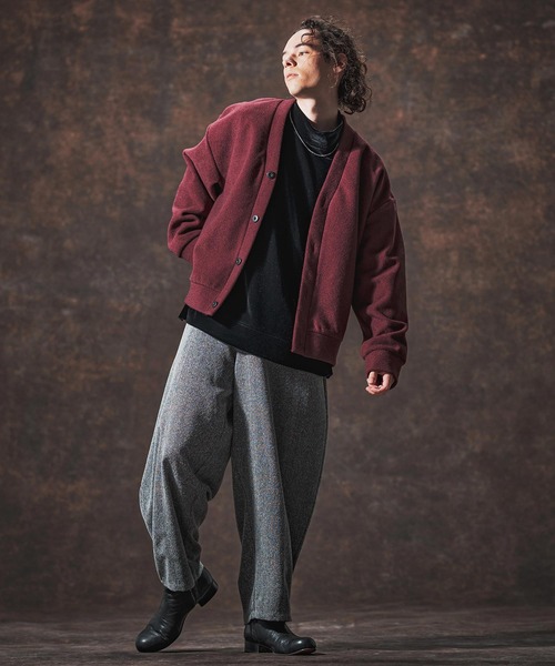 Jih Nunc（ジーヌンク）の「mp14003-バルーンイージーパンツ(JIH-R1137)（その他パンツ・メンズ・ブラック/ホワイト/パープル・L/M/S）」の7枚目の写真