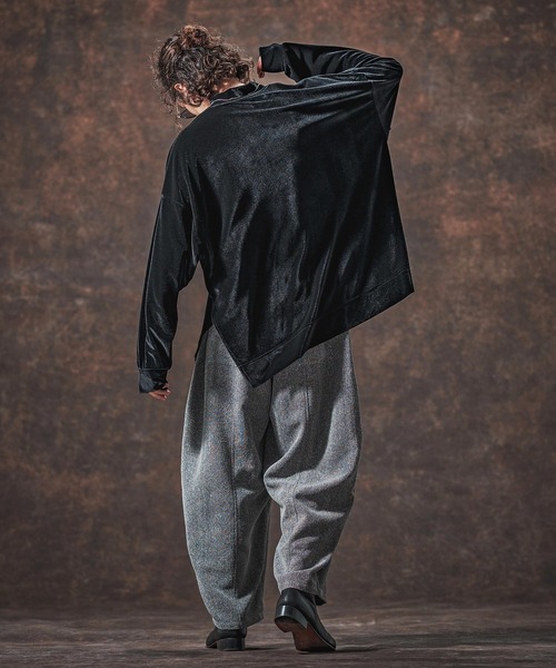 Jih Nunc（ジーヌンク）の「mp14003-バルーンイージーパンツ(JIH-R1137)（その他パンツ・メンズ・ブラック/ホワイト/パープル・L/M/S）」の10枚目の写真