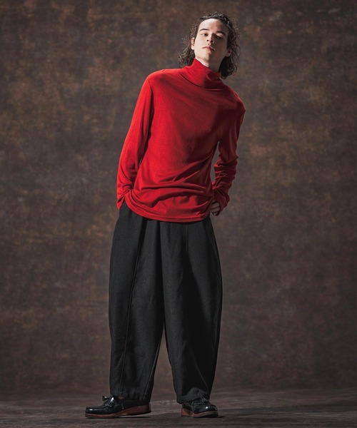 Jih Nunc（ジーヌンク）の「mp14003-バルーンイージーパンツ(JIH-R1137)（その他パンツ・メンズ・ブラック/ホワイト/パープル・L/M/S）」の14枚目の写真