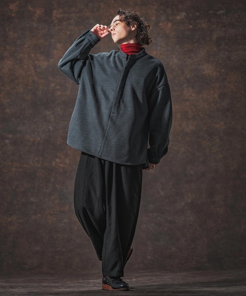 Jih Nunc（ジーヌンク）の「mp14003-バルーンイージーパンツ(JIH-R1137)（その他パンツ・メンズ・ブラック/ホワイト/パープル・L/M/S）」の16枚目の写真