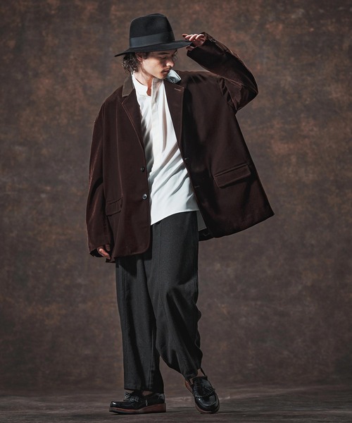 Jih Nunc（ジーヌンク）の「mp14003-バルーンイージーパンツ(JIH-R1137)（その他パンツ・メンズ・ブラック/ホワイト/パープル・L/M/S）」の17枚目の写真