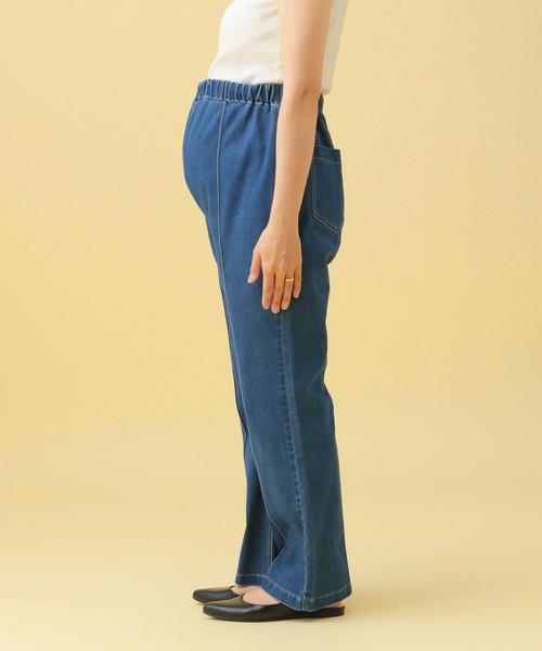 LEPSIM（レプシィム）の「【産前・産後対応】マタニティ／ピンタックデニムフレアパンツ　576454（その他パンツ・レディース・ブルー/ライトブルー・FREE）」の18枚目の写真