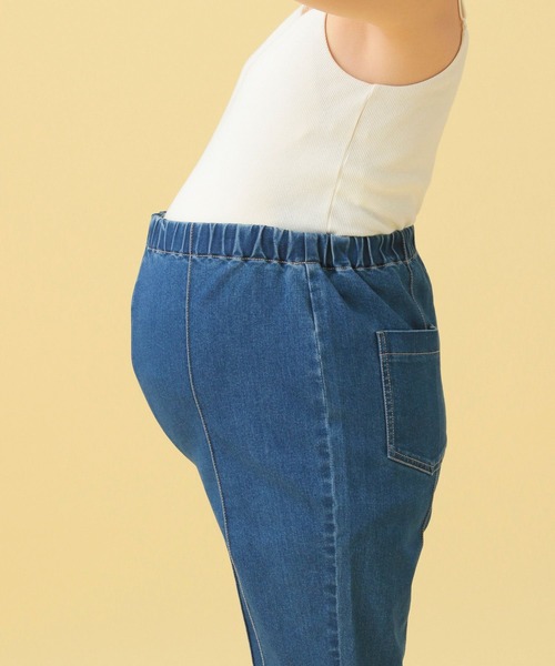 LEPSIM（レプシィム）の「【産前・産後対応】マタニティ／ピンタックデニムフレアパンツ　576454（その他パンツ・レディース・ブルー/ライトブルー・FREE）」の17枚目の写真