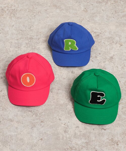 BREEZE（ブリーズ）の「one by more サガラシシュウキャップ（キャップ・キッズ・ブルー/ピンク/グリーン・50/54/58）」の12枚目の写真