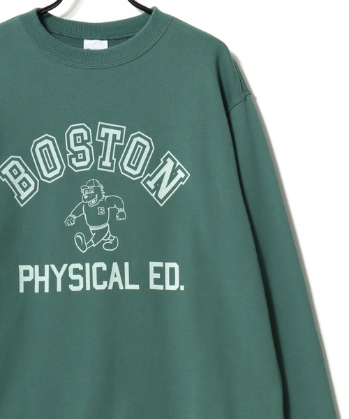 Champion(チャンピオン)の「Champion/チャンピオン コットンUSA 裏毛 カレッジロゴ スウェット トレーナー/レディース メンズ(スウェット・メンズ・ダークグリーン/グレー/ネイビー/スミクロ/オートミール/ブルー系その他/オフホワイト/ホワイト系その他/ライトイエロー/ブラック系その他・M/L/XL)」の17枚目の写真