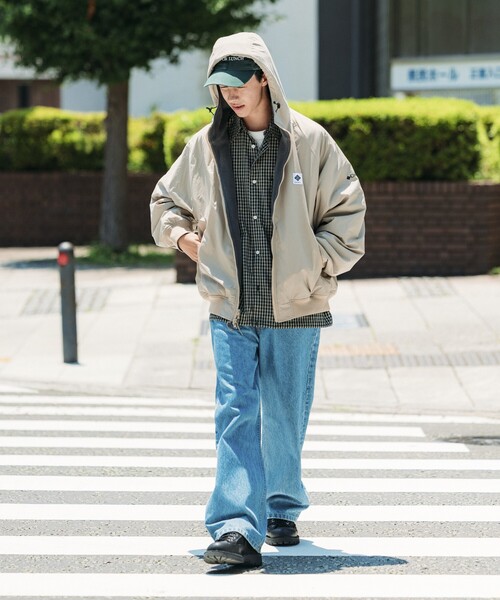 コロンビア　インペリアルパークジャケット(2WAY・フリース・ナイロン) グレー コロンビア インペリアルパークジャケット(2WAY・フリース・ナイロン