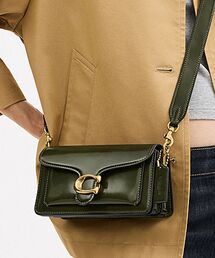 COACH｜コーチのバッグ（グリーン・カーキ/緑色系・レザー・本革
