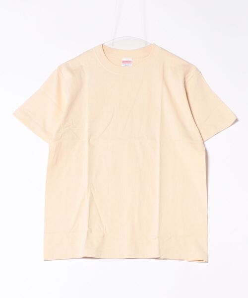 United Athle（ユナイテッドアスレ）の「【UNITED ATHLE 5.6オンス ハイクオリティー Tシャツ】（Tシャツ/カットソー・メンズ・ナチュラル/ベージュ系その他/ネイビー/ブラック/チャコールグレー/ホワイト・MEDIUM/LARGE/X-LARGE/SMALL）」の5枚目の写真