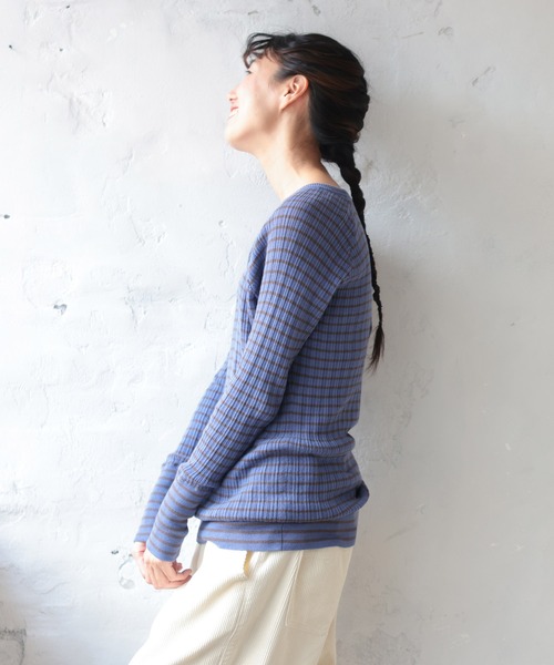 soulberry（ソウルベリー）の「店長がつくった、くびったけ！インナーニット（ニット/セーター・レディース・ブルー系その他/ネイビー系/ブラック×グレー・5L/4L/3L/LL/L/M）」の16枚目の写真