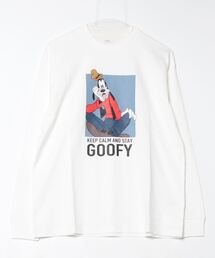 ディズニー  ロングTシャツ グーフィー