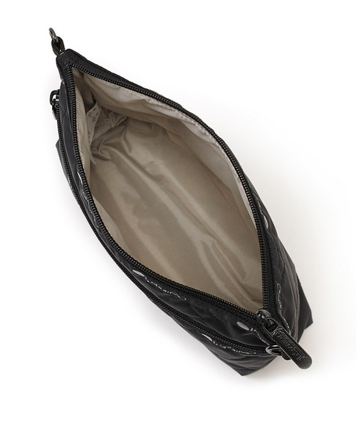 LeSportsac　CHAIN COSMETIC CLUTCH　チェーンキルト CHAIN COSMETIC CLUTCH/オニキスチェーンキルト / LeSportsac