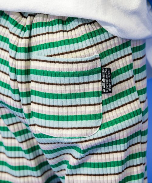 BREEZE（ブリーズ）の「【ジュニア対応】カラフルリブパンツ（その他パンツ・キッズ・オレンジ/グリーン/ブラック/パープル・90/140/130/80/120/110/100）」の8枚目の写真