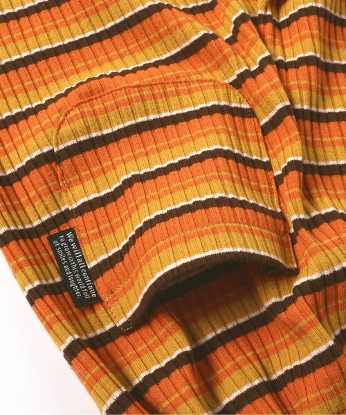 BREEZE（ブリーズ）の「【ジュニア対応】カラフルリブパンツ（その他パンツ・キッズ・オレンジ/グリーン/ブラック/パープル・90/140/130/80/120/110/100）」の22枚目の写真