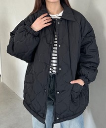wears(ウェアーズ)のオーバーシルエットモンスターキルティングコート 裏ボアアウター(ミリタリージャケット)