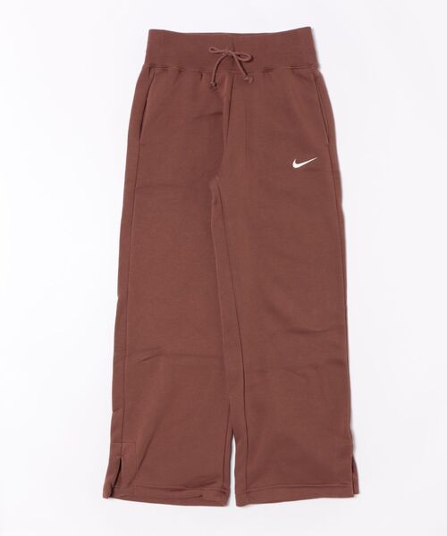 NIKE(ナイキ)の「《NIKEアパレル》WS NSW スタイル フリースHRワイドパンツ(スウェットパンツ・レディース・ブラウン/ブラック・XL/L/M/S)」の2枚目の写真