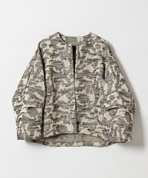 conte（コンテ）の「＜conte＞ジャガード ノーカラージャケット（ノー