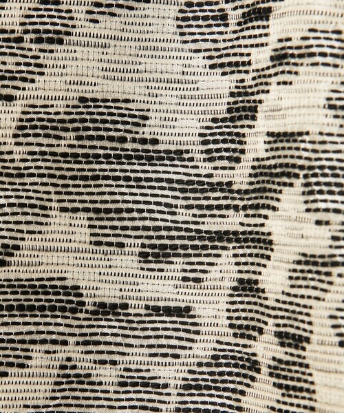 conte＞ジャガード ノーカラージャケット（ノーカラージャケット