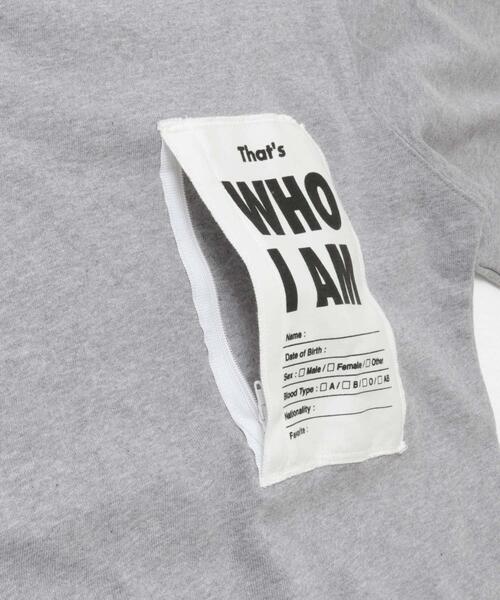 THE GOODLAND MARKET（ザグッドランドマーケット）の「That’s　The Sweatshirt WHO I AM（スウェット・メンズ・グレー・X-LARGE/LARGE/MEDIUM）」の4枚目の写真