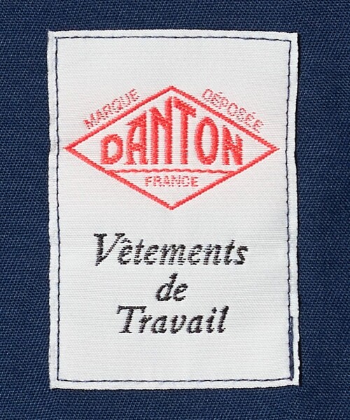 DANTON（ダントン）の「＜DANTON＞シャツ ジャケット（カバーオール・メンズ・ブラック/ネイビー・40/42）」の15枚目の写真